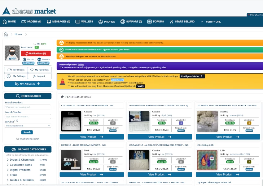 Abacus Market Screenshot #1